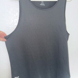 BYLT Basics Dark Gray Tank Top Mens